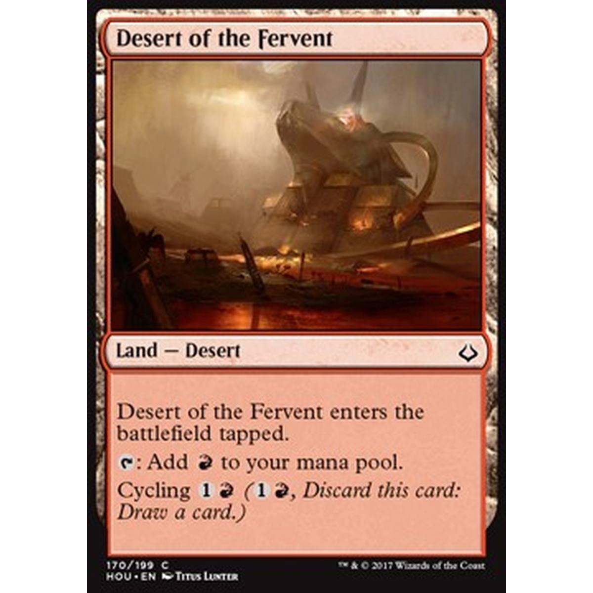 Desert of the Fervent - Deserto della Fervente - [HOU] [NM] [Foil]