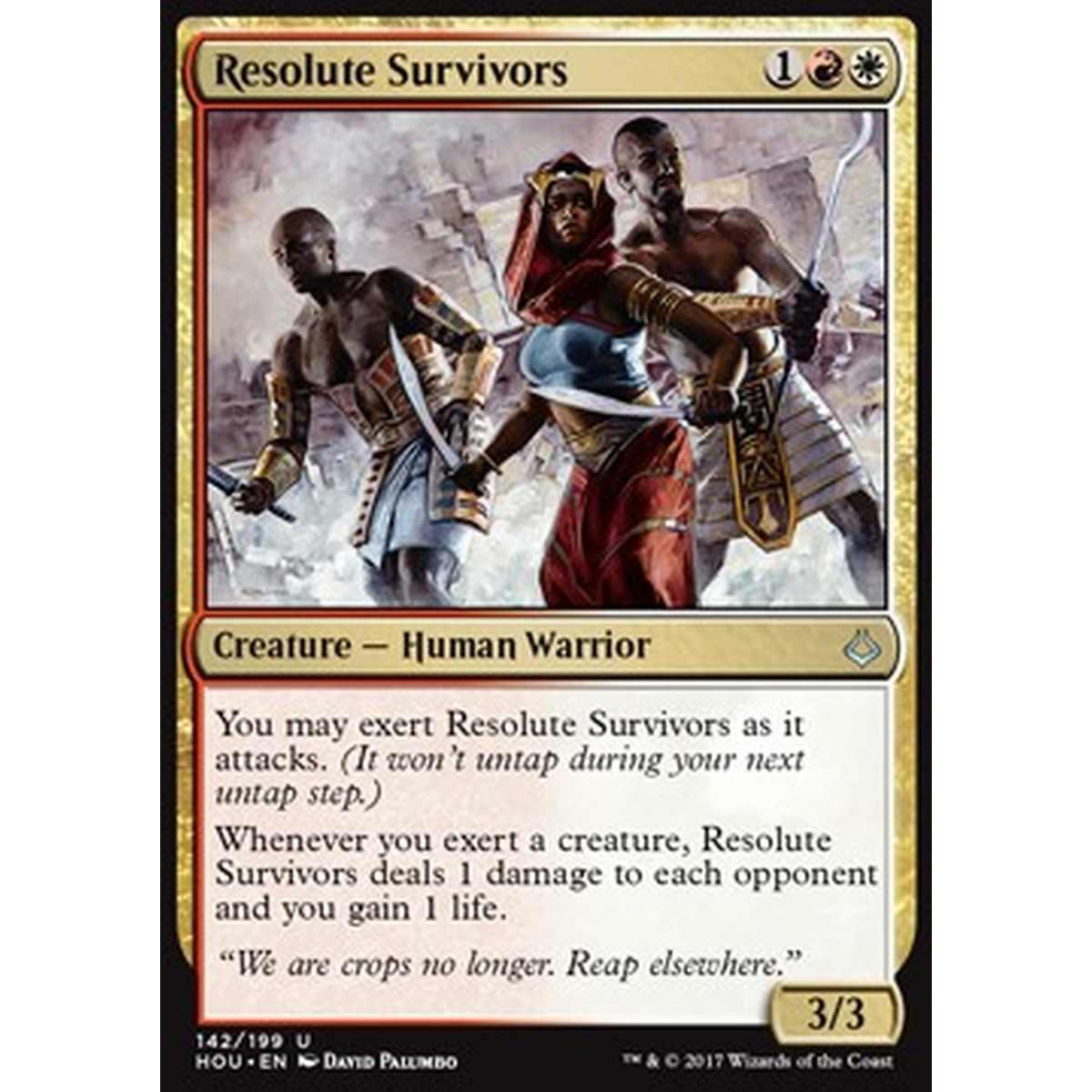 Resolute Survivors - Superstiti Risoluti - [HOU] [NM] [Foil]