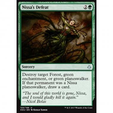 Nissa's Defeat - Sconfitta di Nissa - [HOU] [NM] [Foil]