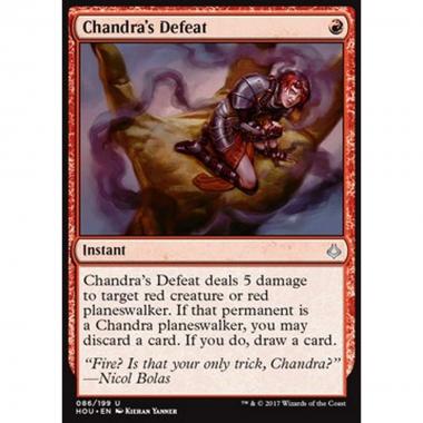 Chandra's Defeat - Sconfitta di Chandra - [HOU] [NM] [Foil]