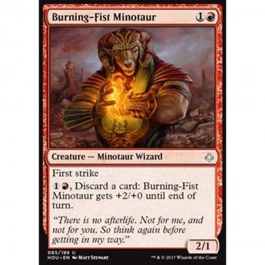 Burning-Fist Minotaur - Minotauro Pugnorovente - [HOU] [NM] [Foil]