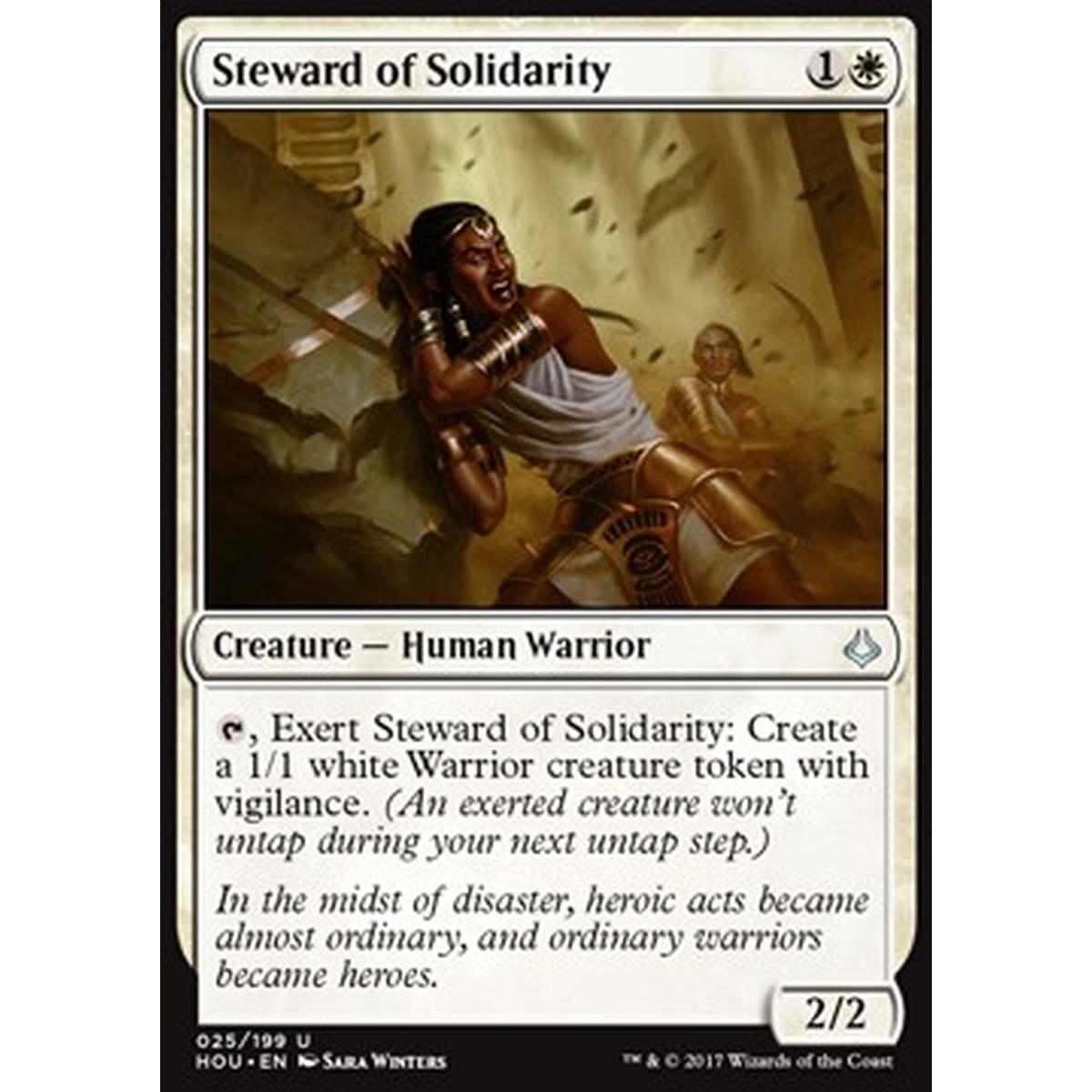 Steward of Solidarity - Guardiana della Fratellanza - [HOU] [NM] [Foil]