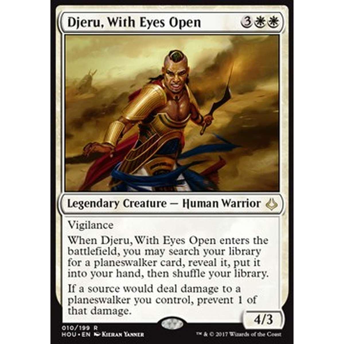Djeru, With Eyes Open - Djeru, dagli Occhi Aperti - [HOU] [NM]