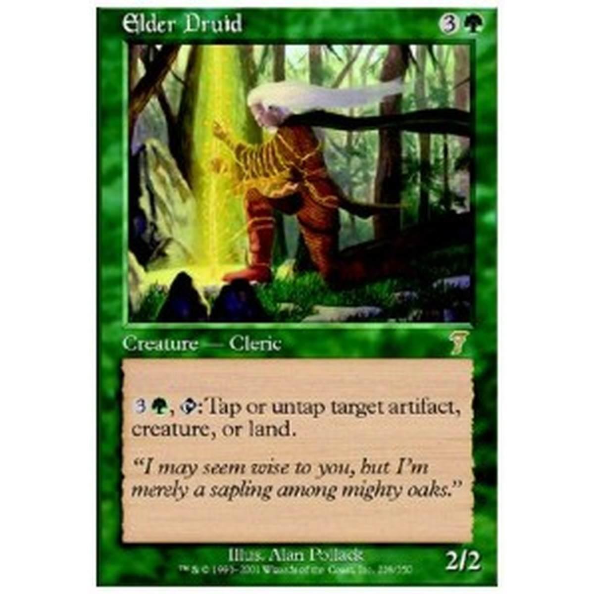 Elder Druid - Druido Anziano - [7ED] [NM]