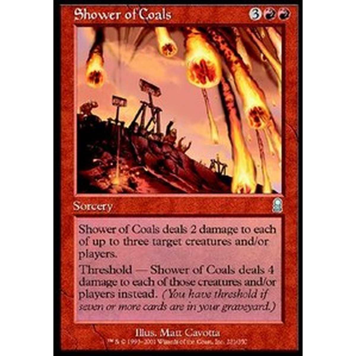 Shower of Coals - Pioggia di Carboni Ardenti - [ODY] [EX] [Foil]