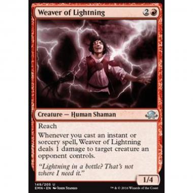 Weaver of Lightning - Weaver of Lightning - [EMN] [NM] [Foil]