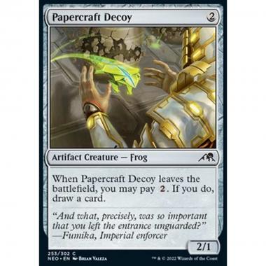 Papercraft Decoy - Origami Esca - [NEO] [NM]