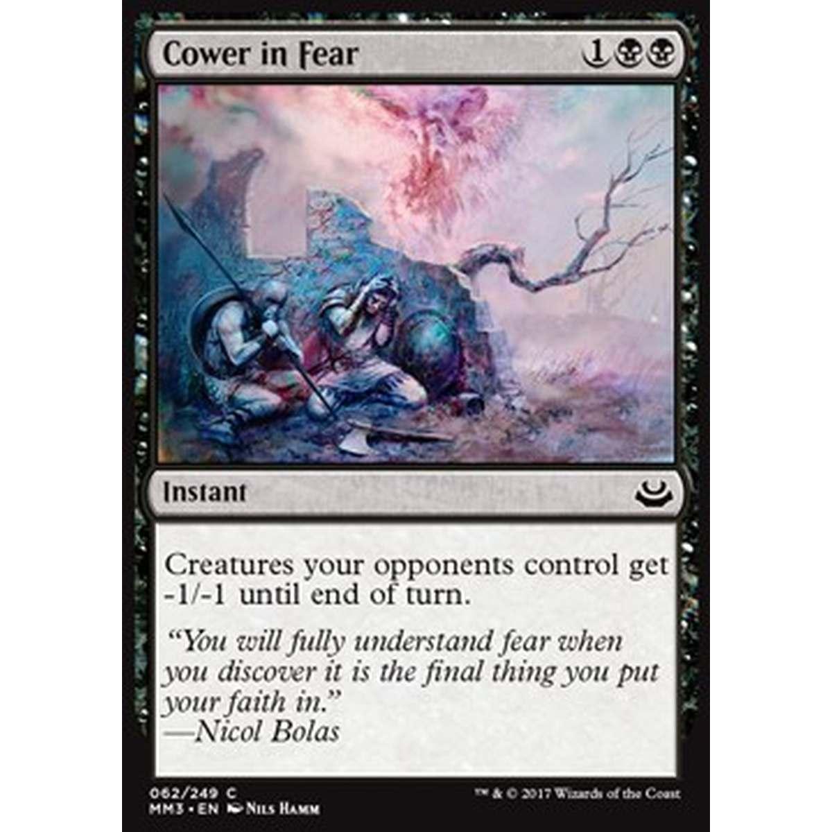 Cower in Fear - Cower in Fear - [MM3] [NM] [Foil]