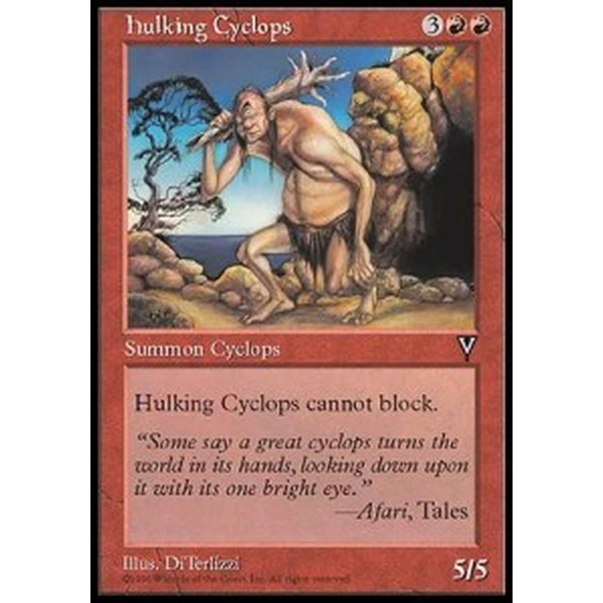 Hulking Cyclops - Ciclope Goffo - [VIS] [EX]