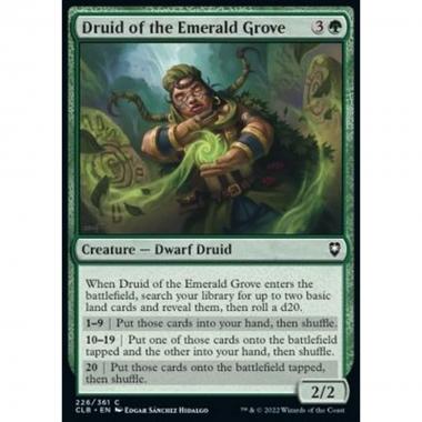 Druid of the Emerald Grove - Druida del Boschetto di Smeraldo - [CLB] [NM]