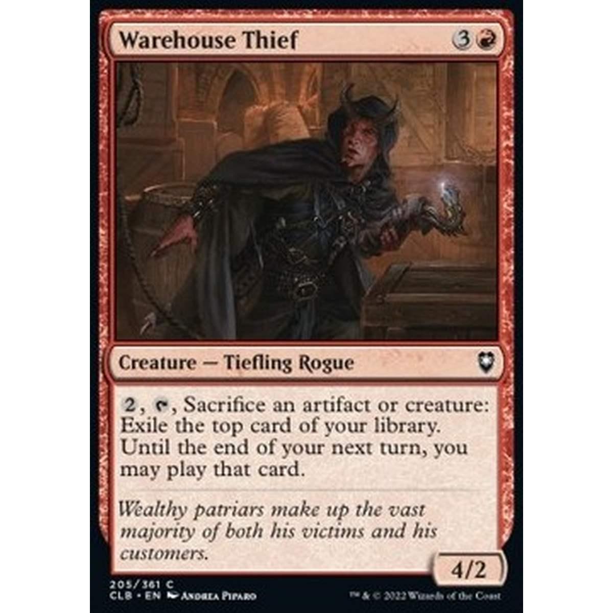 Warehouse Thief - Ladro di Magazzini - [CLB] [NM]