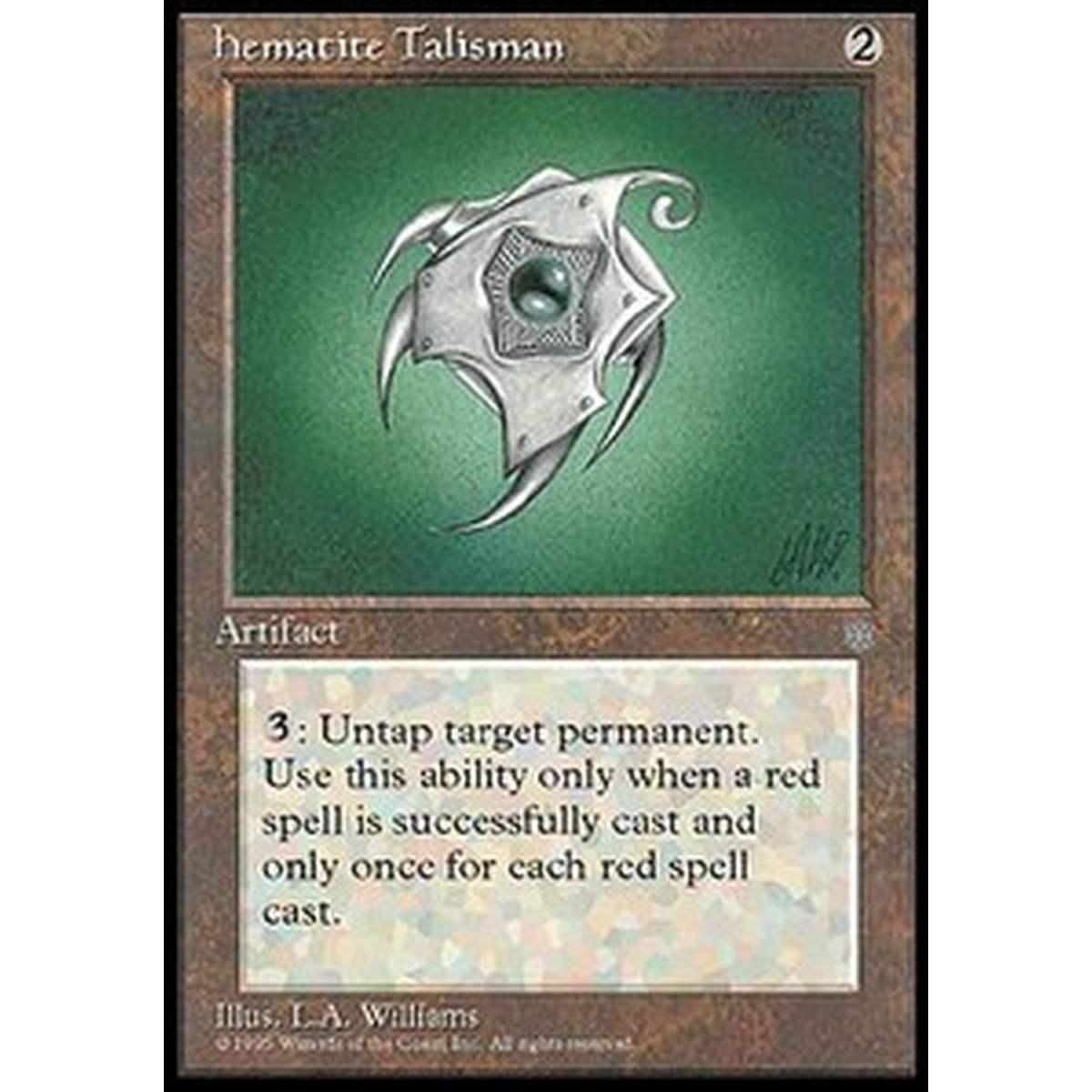 Hematite Talisman - Hematite Talisman - [ICE] [EX]