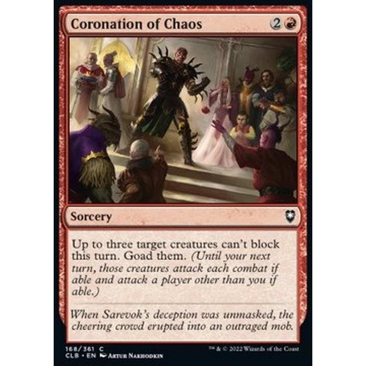 Coronation of Chaos - Incoronazione del Caos - [CLB] [NM]