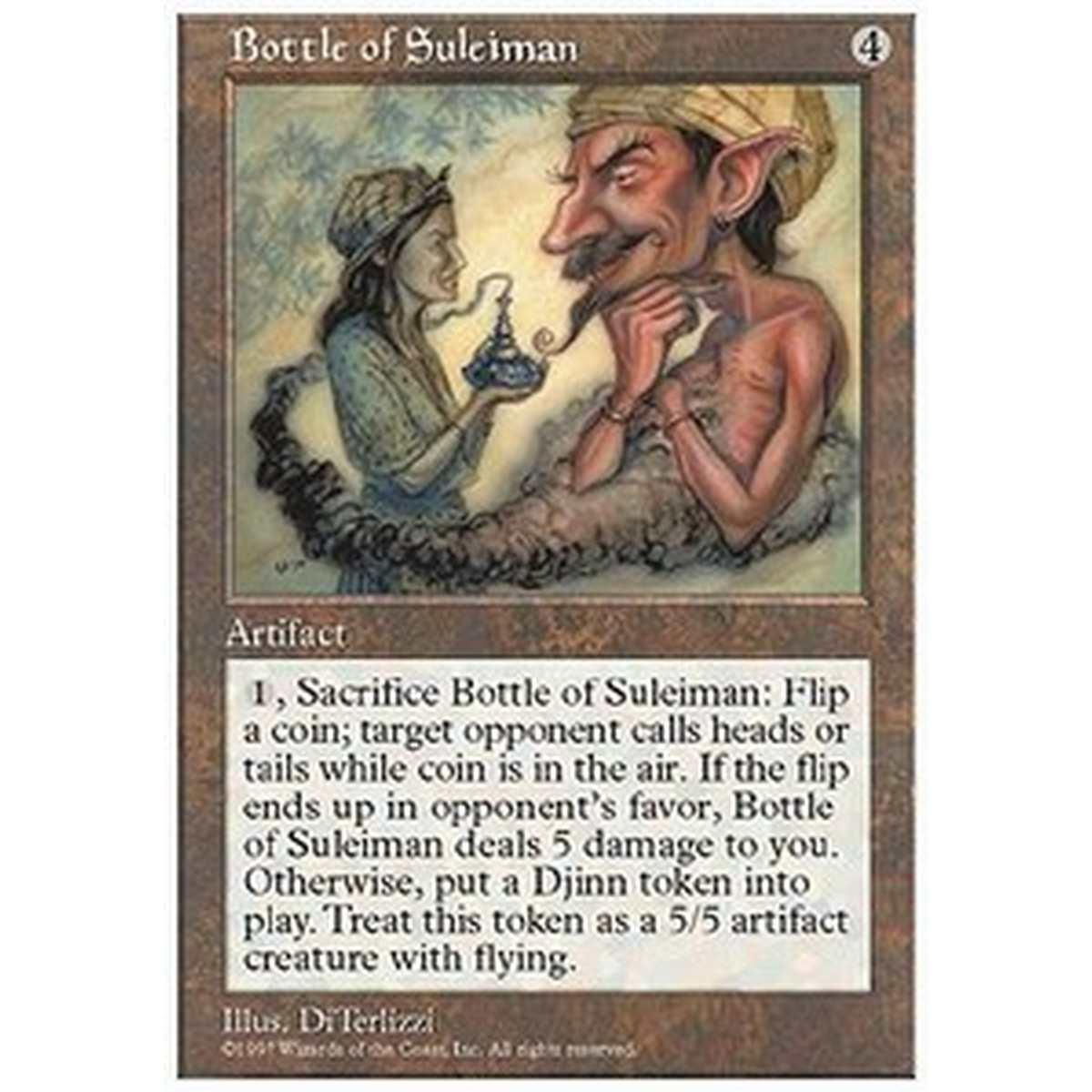 Bottle of Suleiman - Bottle of Suleiman - [5ED] [EX]