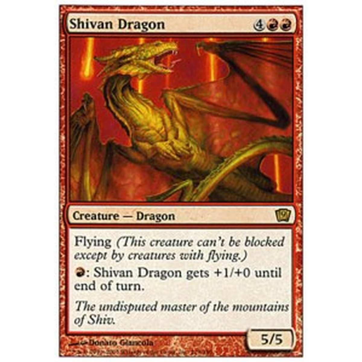 Shivan Dragon - Drago di Shivan - [9ED] [EX]