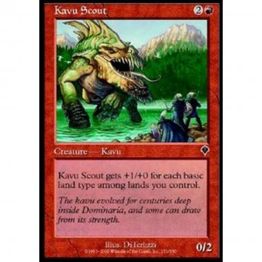 Kavu Scout - Scout Kavu - [INV] [EX] [Foil]