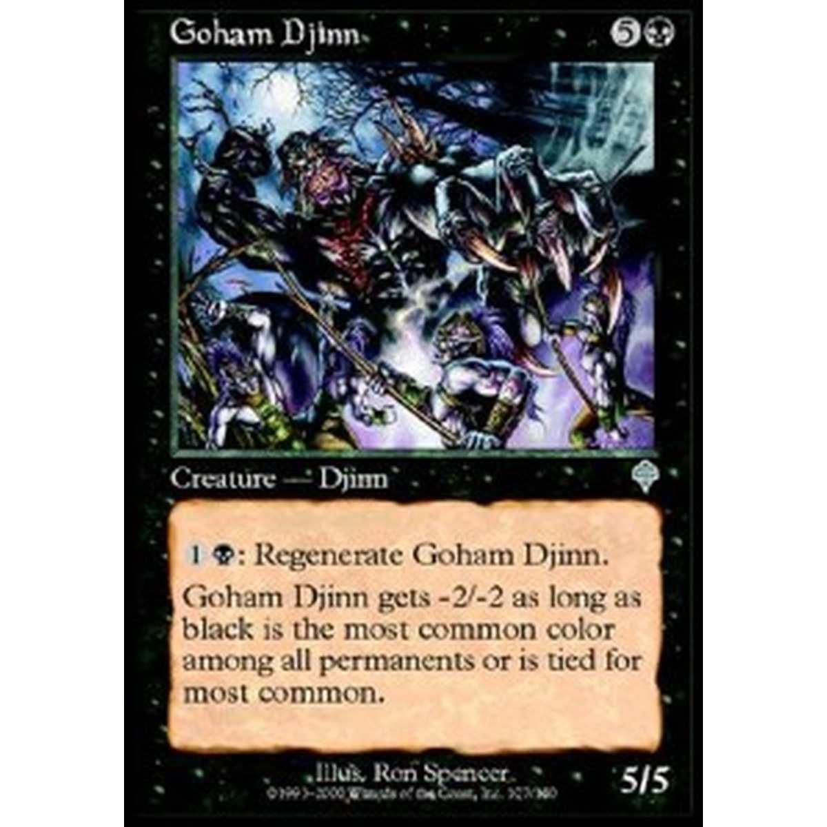 Goham Djinn - Genio Goham - [INV] [EX] [Foil]