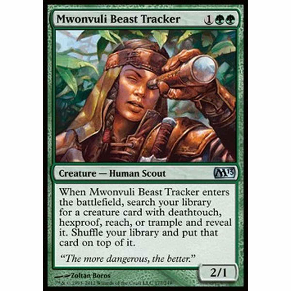 Mwonvuli Beast Tracker - Battipista Mwonvuli - [M13] [NM] [Foil]