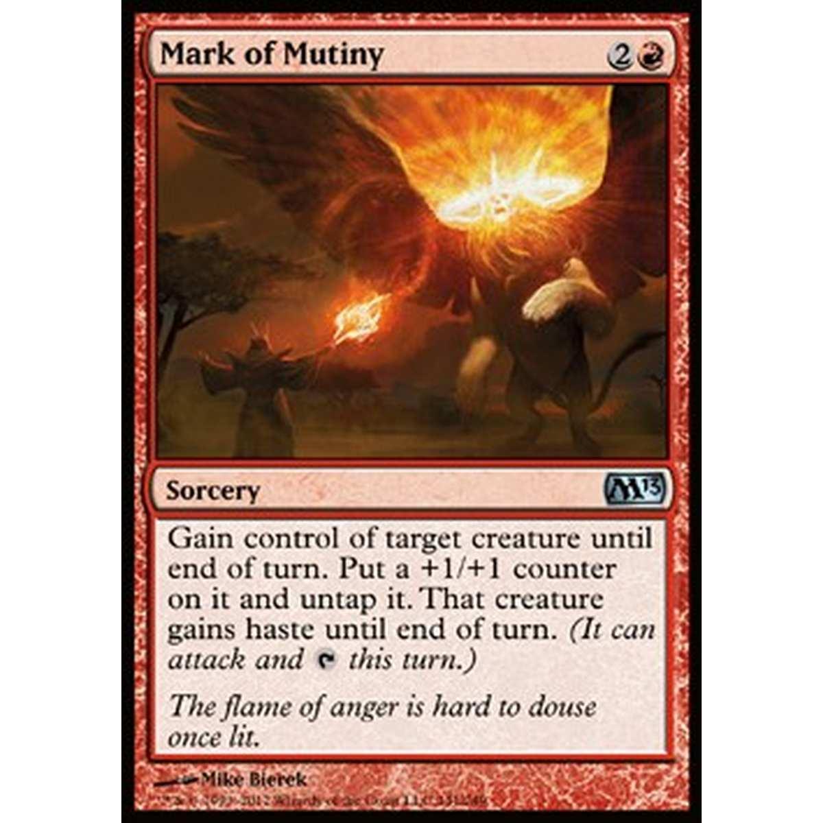 Mark of Mutiny - Marchio dell'Ammutinamento - [M13] [NM] [Foil]