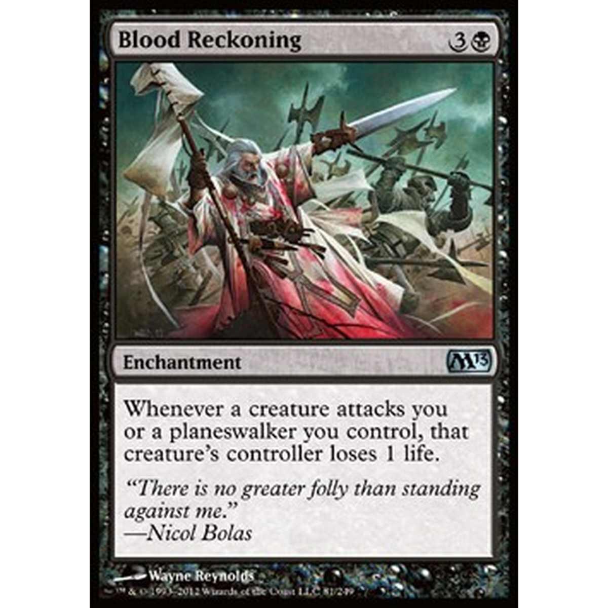 Blood Reckoning - Scotto di Sangue - [M13] [NM] [Foil]