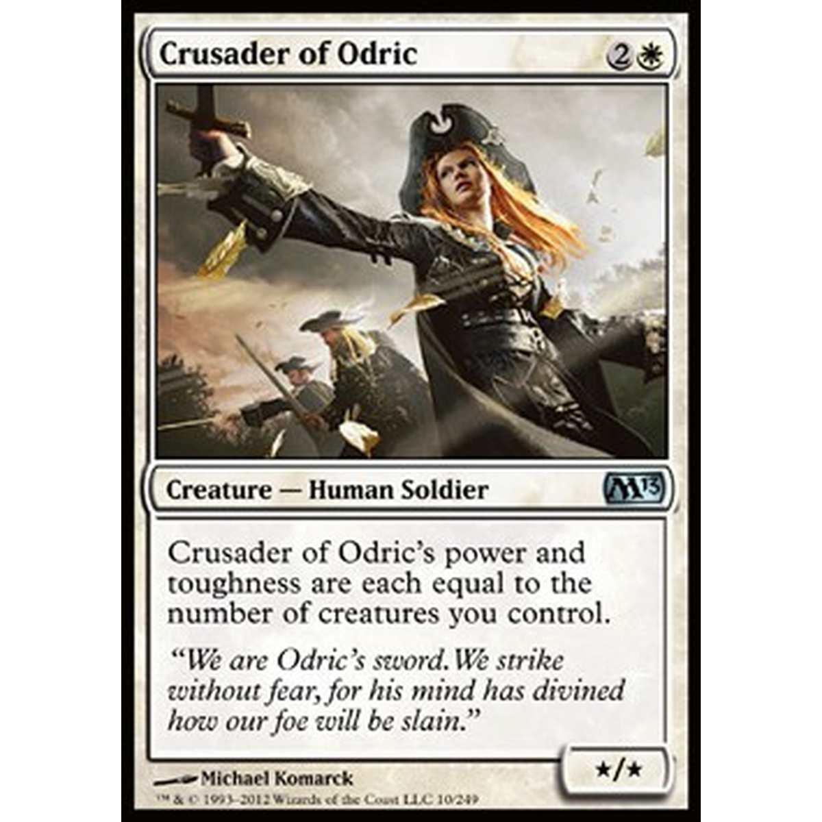 Crusader of Odric - Crociata di Odric - [M13] [NM] [Foil]