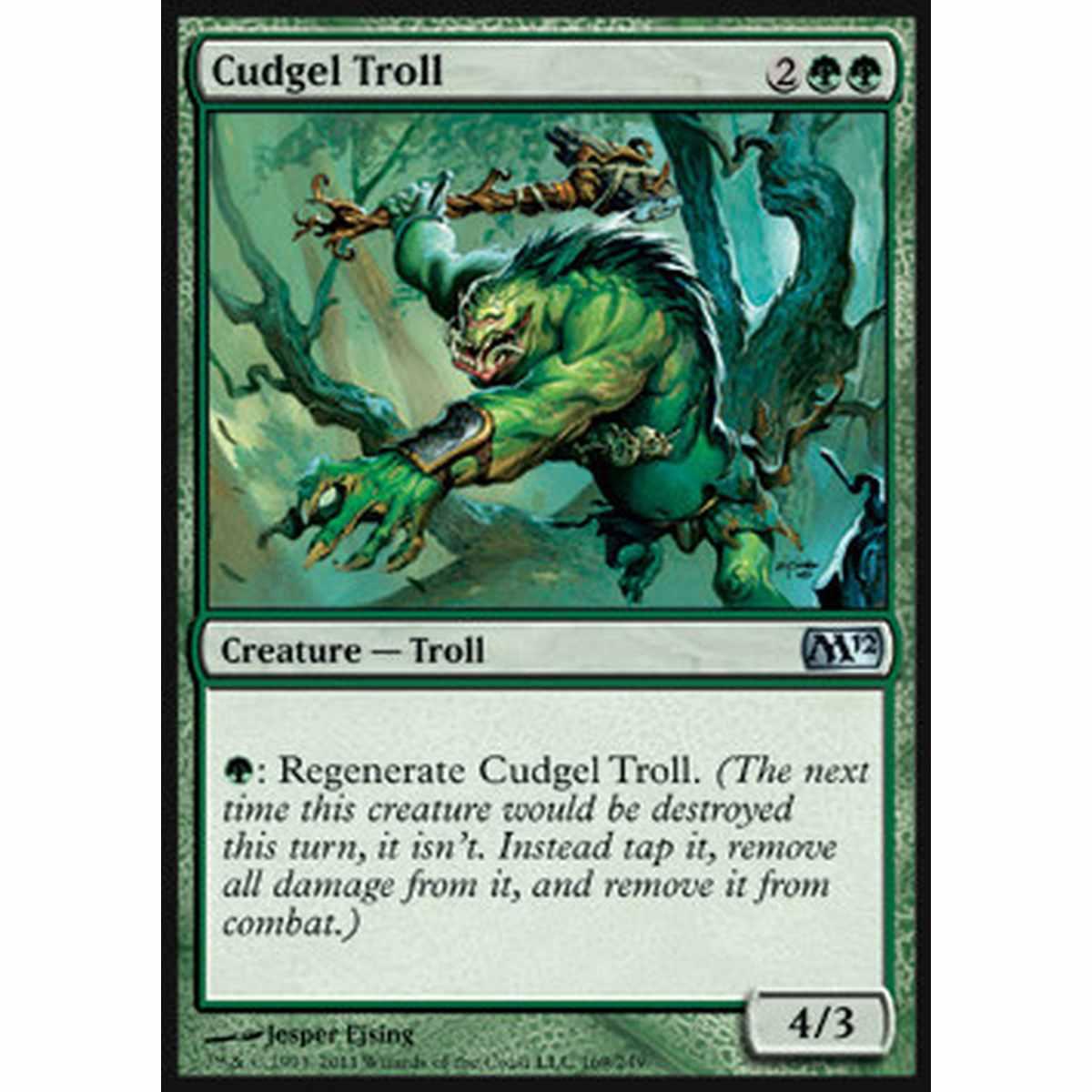 Cudgel Troll - Troll col Randello - [M12] [NM] [Foil]