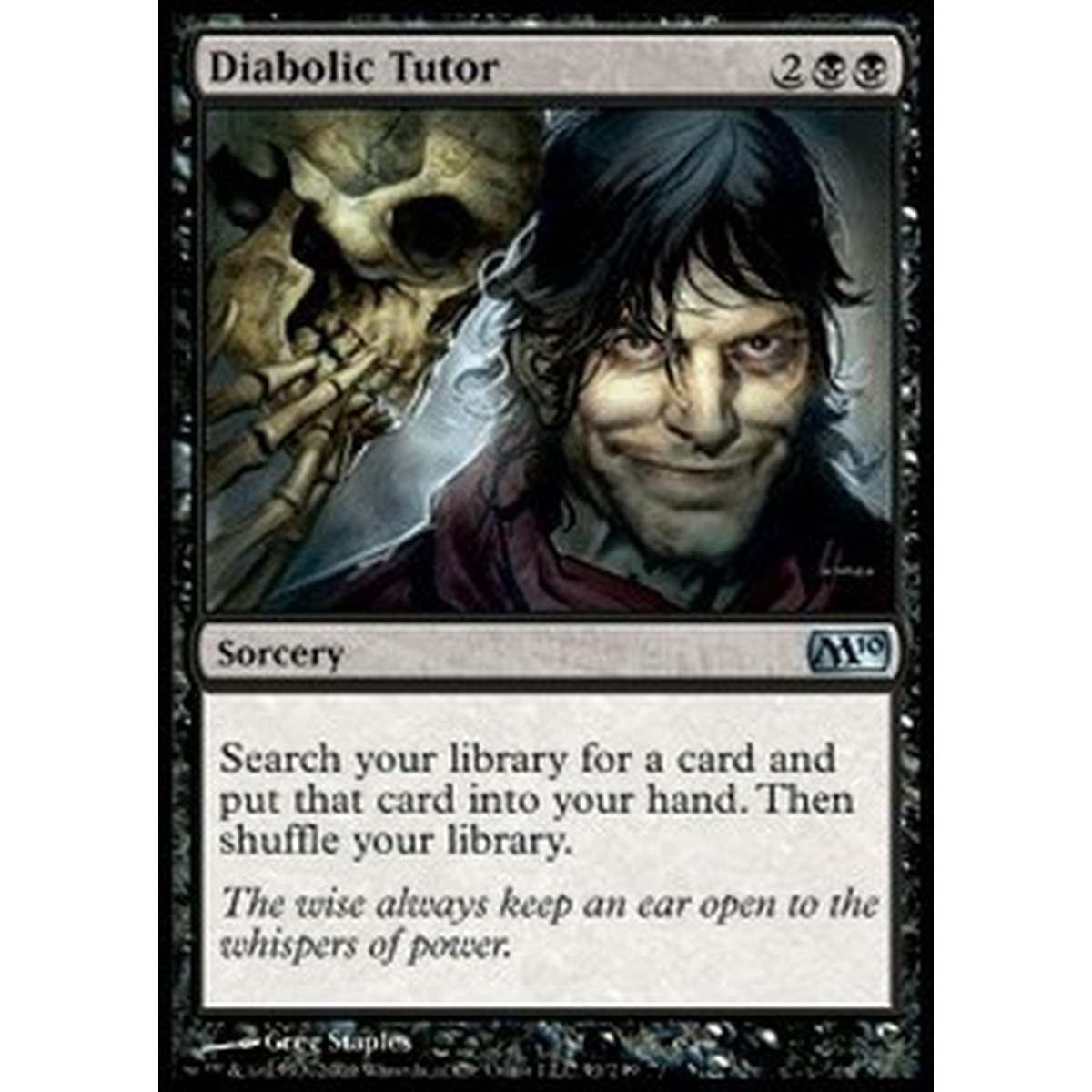 Diabolic Tutor - Tutore Diabolico - [M10] [NM]