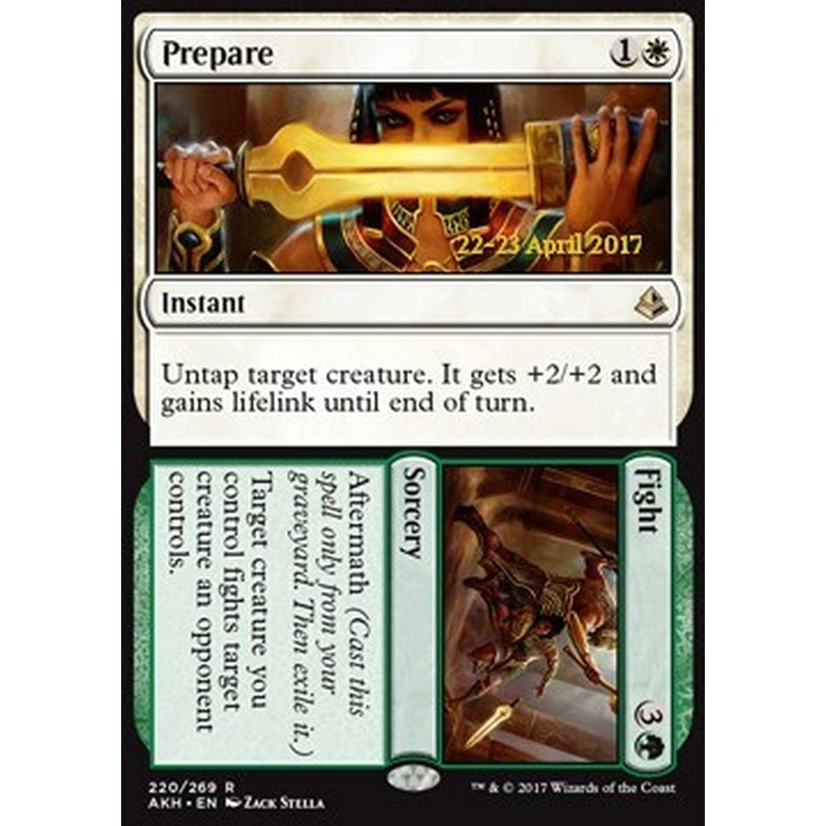 Prepare // Fight - Preparata // Combattere - [PAKH] [NM] [Foil]