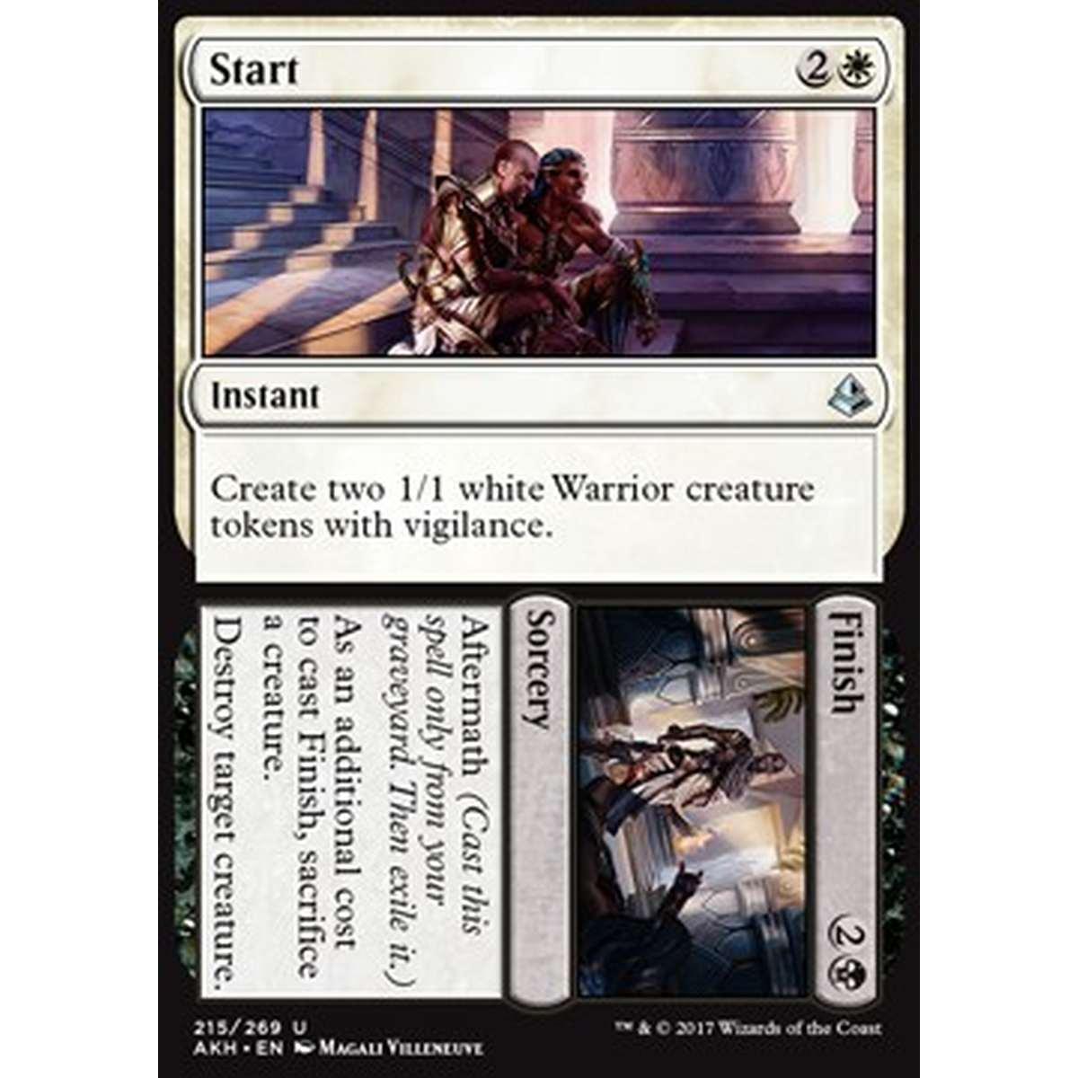 Start // Finish - Inizio // Fine - [AKH] [NM] [Foil]