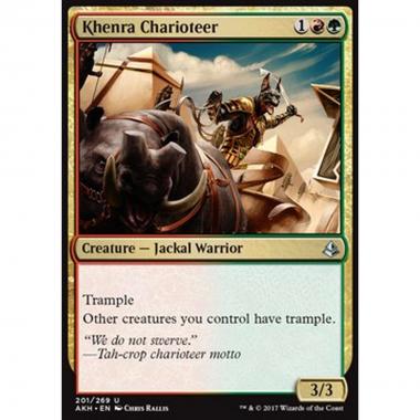 Khenra Charioteer - Auriga Khenra - [AKH] [NM] [Foil]