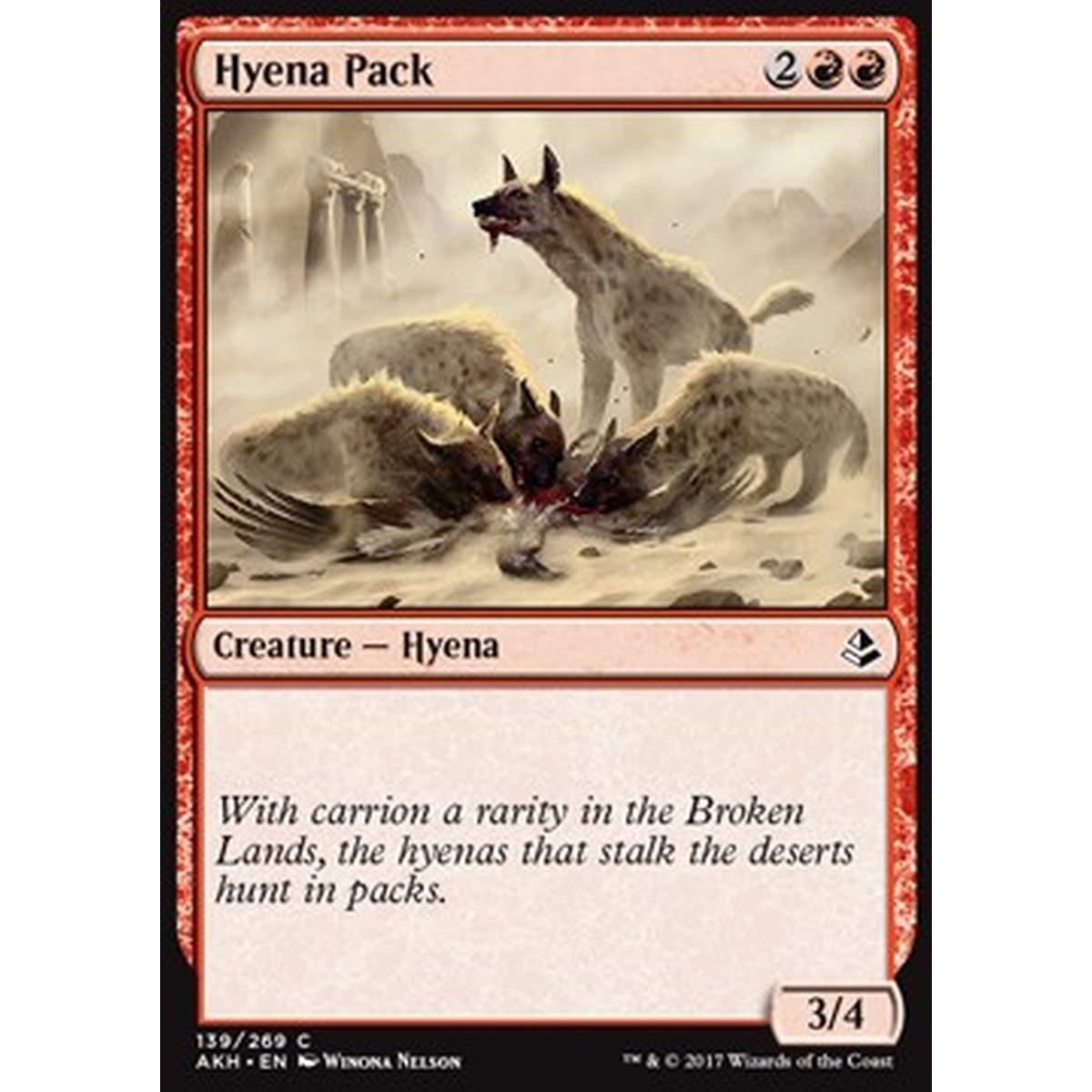 Hyena Pack - Branco di Iene - [AKH] [NM] [Foil]