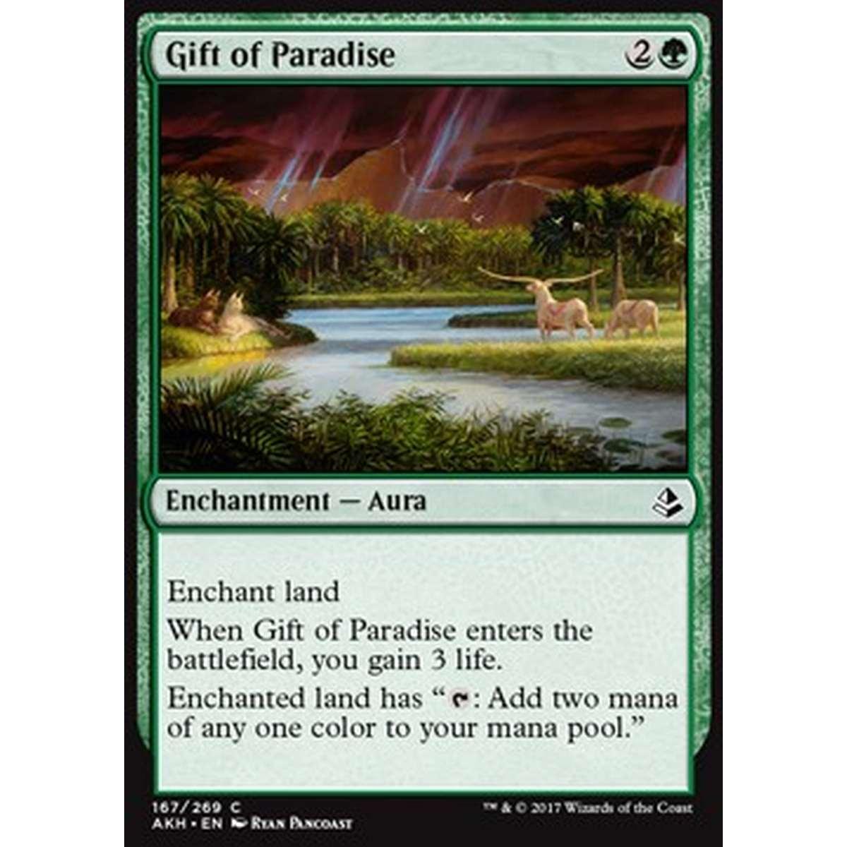Gift of Paradise - Dono del Paradiso - [AKH] [NM] [Foil]