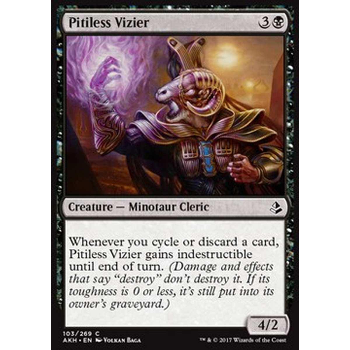 Pitiless Vizier - Visir Impietosa - [AKH] [NM] [Foil]