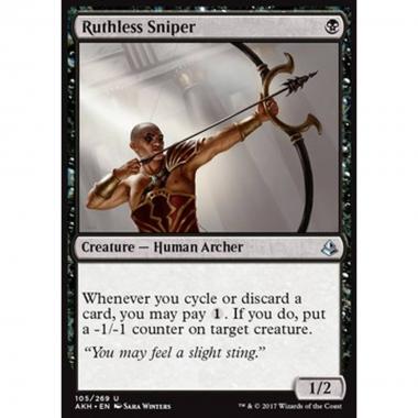 Ruthless Sniper - Ruthless Sniper - [AKH] [NM] [Foil]