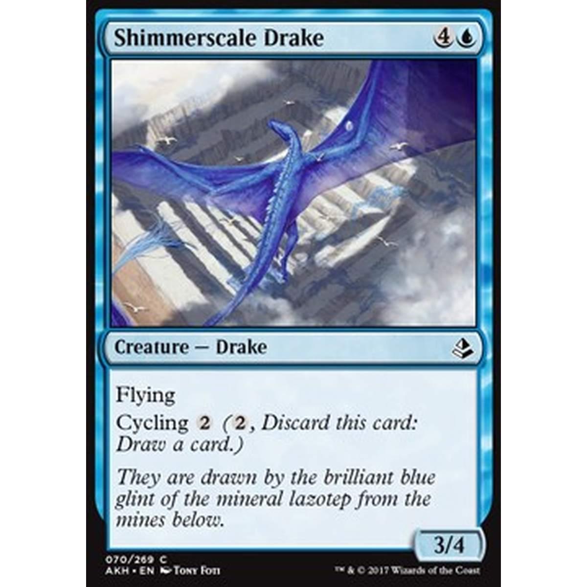 Shimmerscale Drake - Draghetto Scaglialustra - [AKH] [NM] [Foil]
