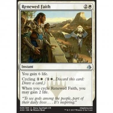 Renewed Faith - Fede Rinnovata - [AKH] [NM] [Foil]