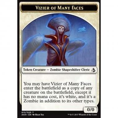 Vizier of Many Faces Token - Visir dei Molti Volti Token - [AKH] [NM]