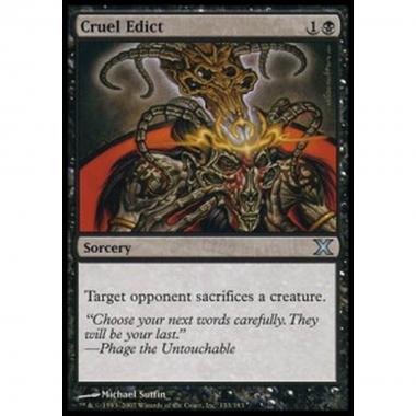 Cruel Edict - Editto Crudele - [10E] [EX]