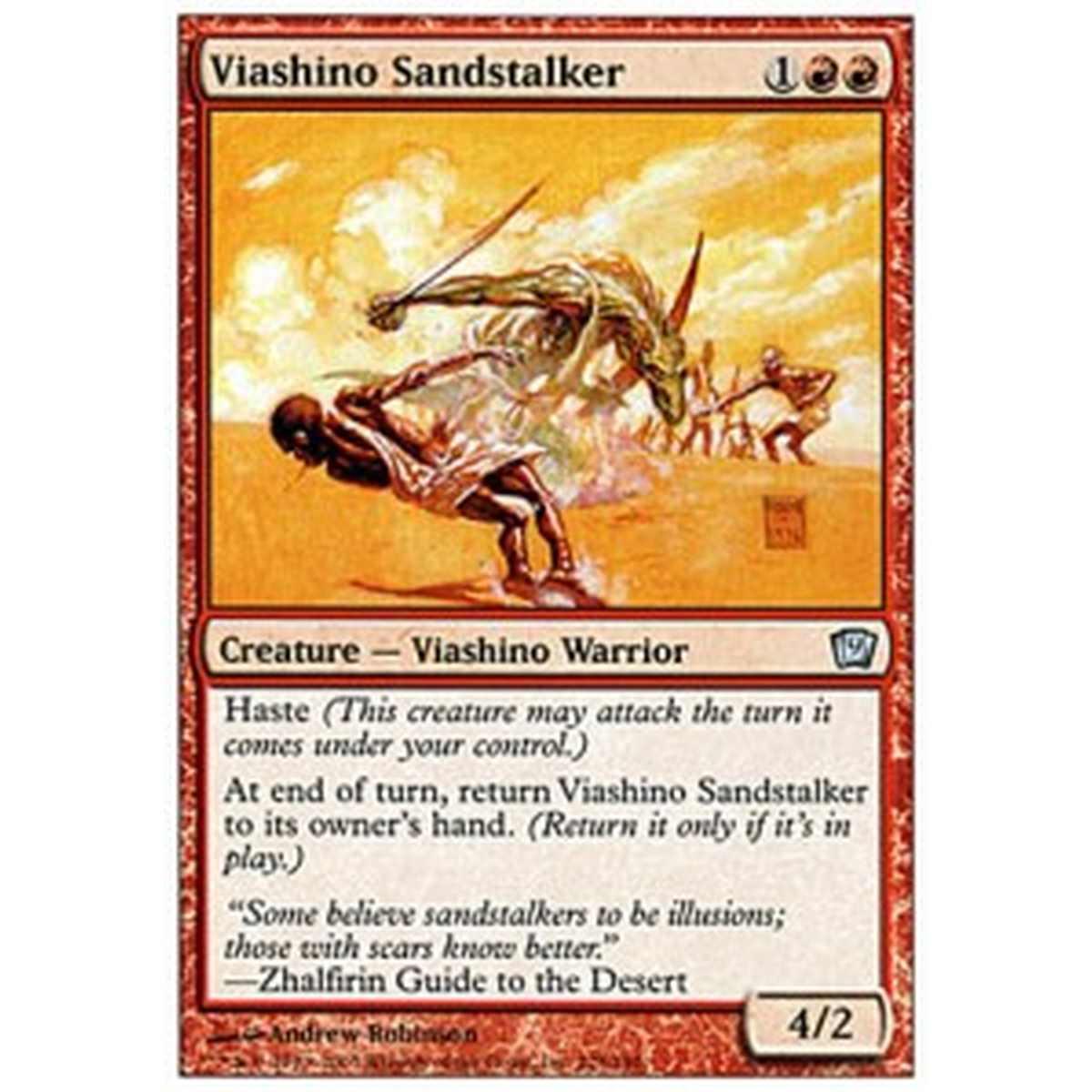 Viashino Sandstalker - Cacciatore delle Sabbie Viashino - [9ED] [NM] [Foil]