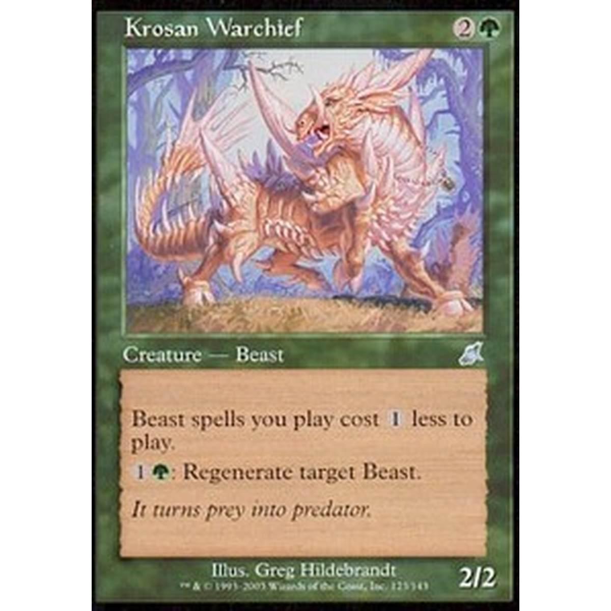Krosan Warchief - Krosan Warchief - [SCG] [EX]
