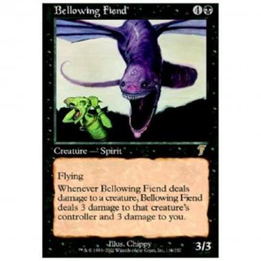 Bellowing Fiend - Bellowing Fiend - [7ED] [EX]
