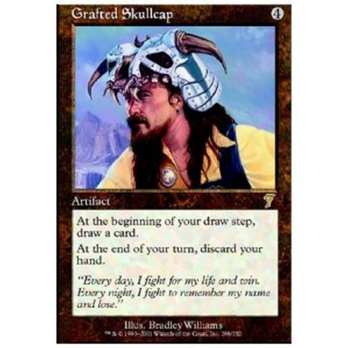 Grafted Skullcap - Copricapo Incastonato - [7ED] [EX]