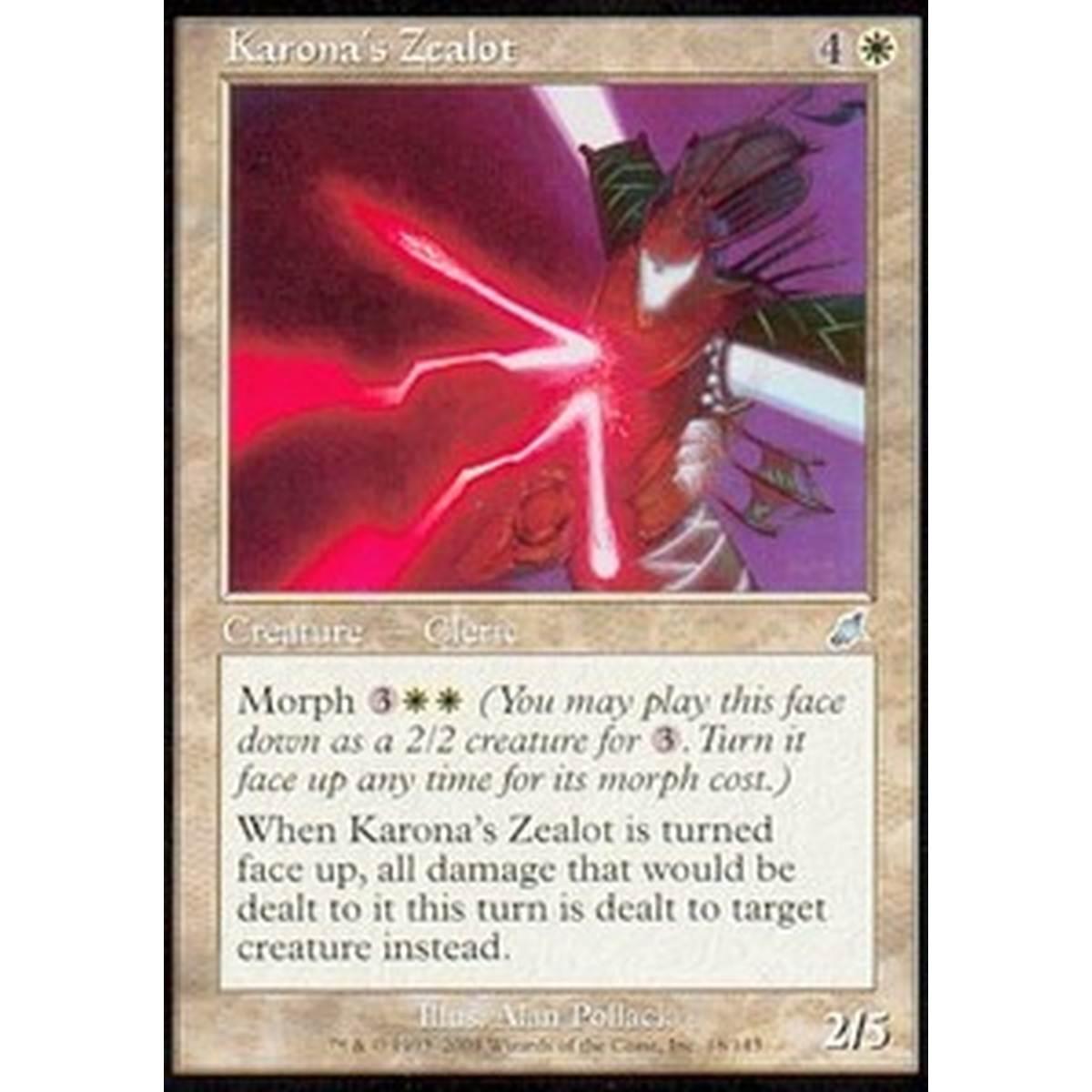 Karona's Zealot - Karona's Zealot - [SCG] [EX]