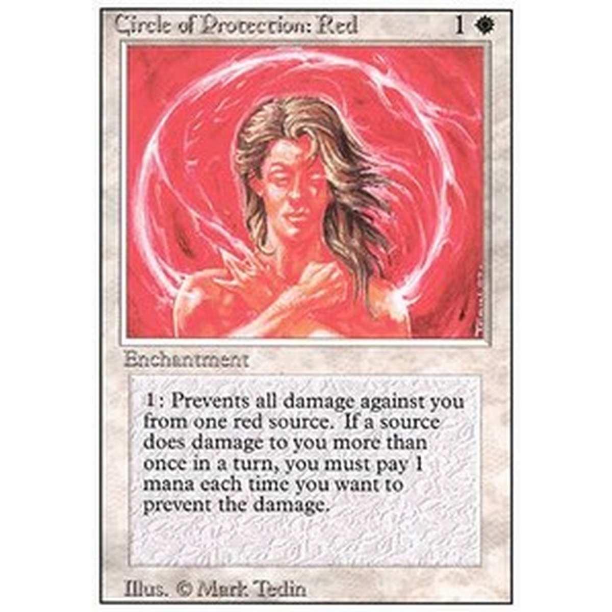 Circle of Protection: Red - Circle of Protection: Red - [3ED] [GD]