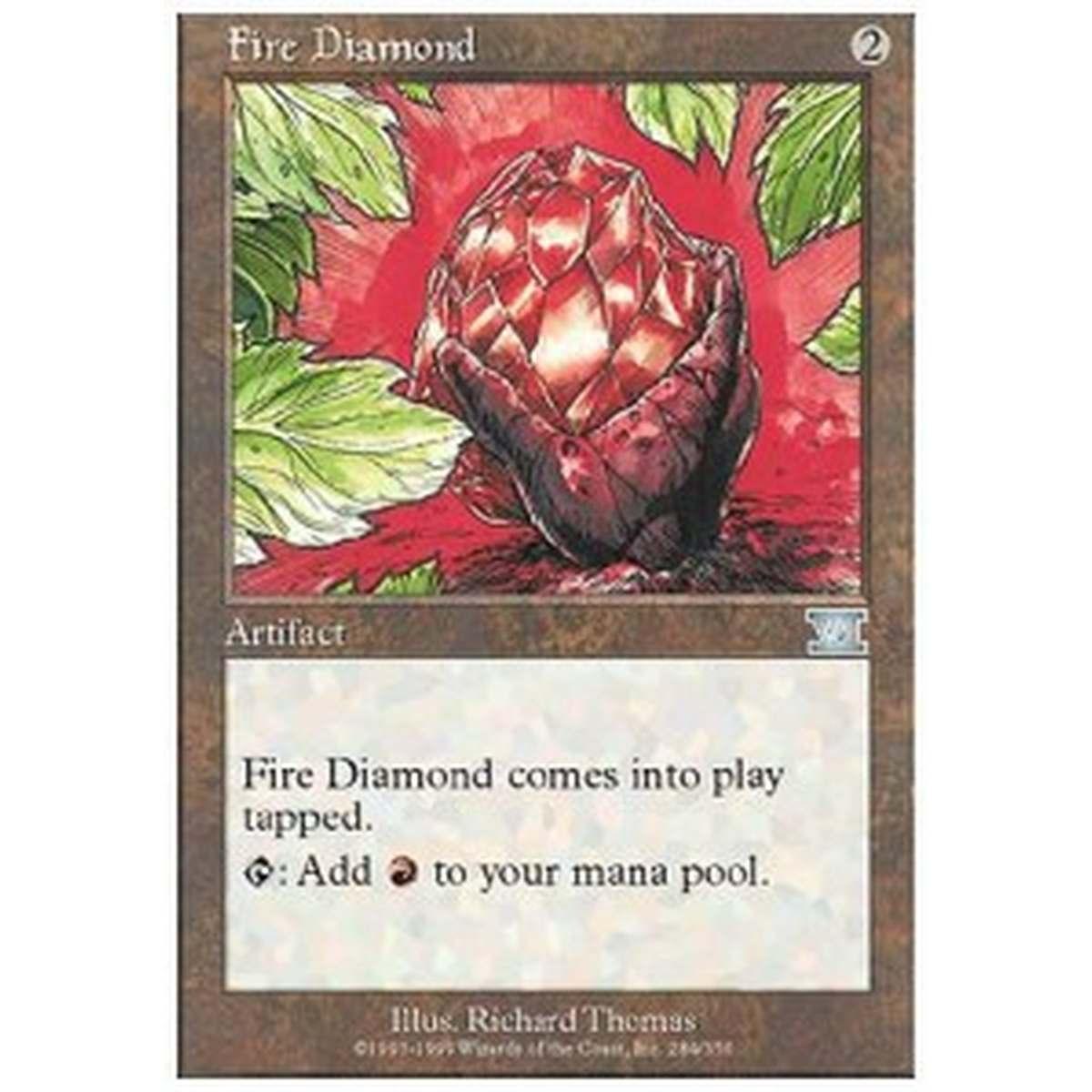Fire Diamond - Diamante del Fuoco - [6ED] [EX]