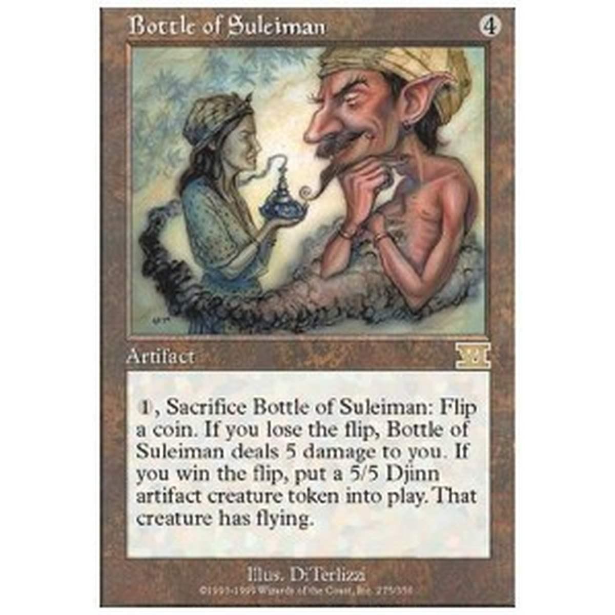 Bottle of Suleiman - Bottle of Suleiman - [6ED] [EX]
