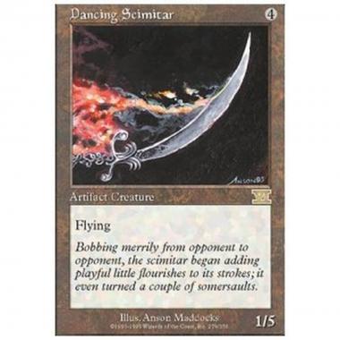 Dancing Scimitar - Scimitarra Danzante - [6ED] [EX]