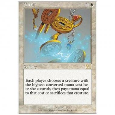 Tariff - Tariffa - [6ED] [EX]