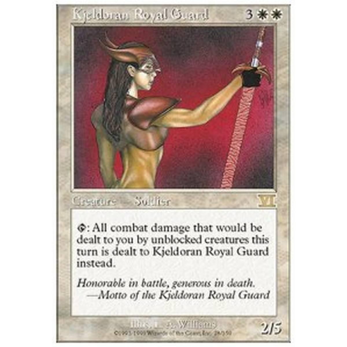 Kjeldoran Royal Guard - Guardia Reale di Kjeldor - [6ED] [EX]