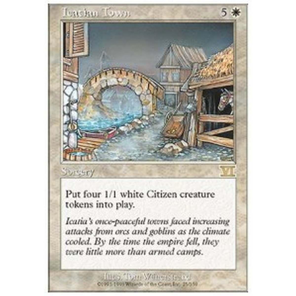 Icatian Town - Citt  di Icatia - [6ED] [EX]